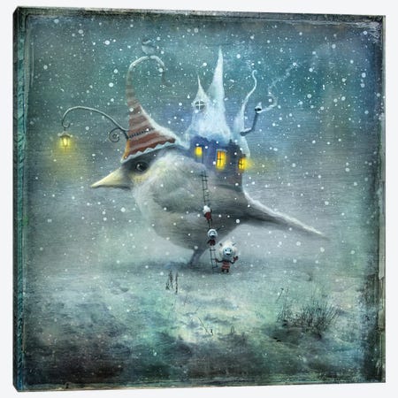 We Come In Peace Canvas Print #AJA39} by Alexander Jansson Canvas Art Print