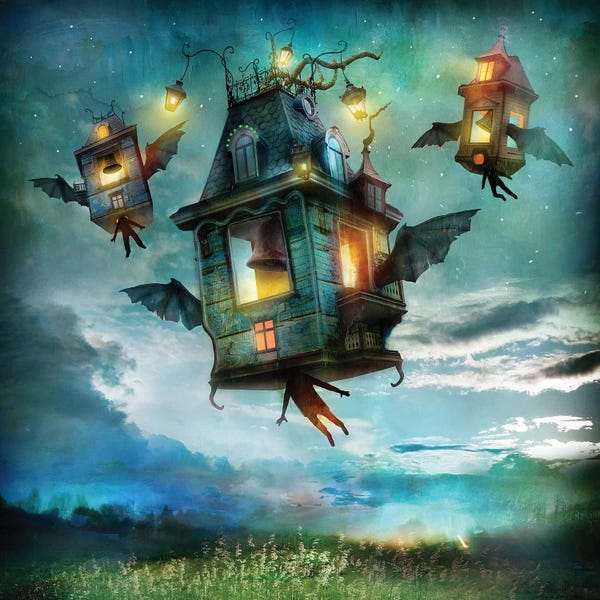 Haunted Houses: Bats In The Belfry by Alexander Jansson