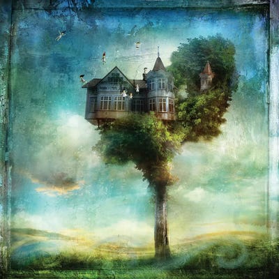 Crickets Stor by Alexander Jansson art print