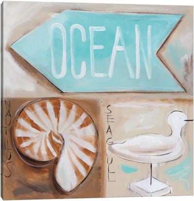 Where's The Ocean? Canvas Art Print - Amanda J. Brooks