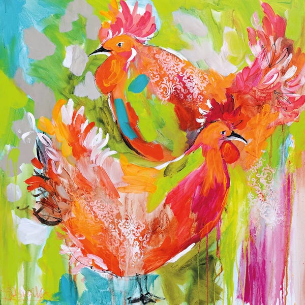 Chickens & Roosters: You Ruffle My Feathers by Amanda J. Brooks