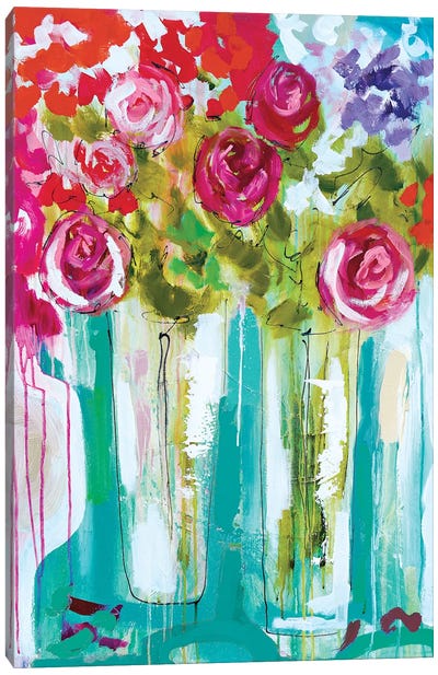 Enchanted Canvas Art Print - Rose Art