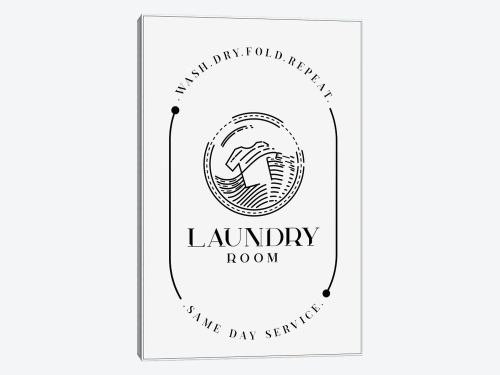 Laundry Room by Andrea Jasid 1-piece Canvas Artwork