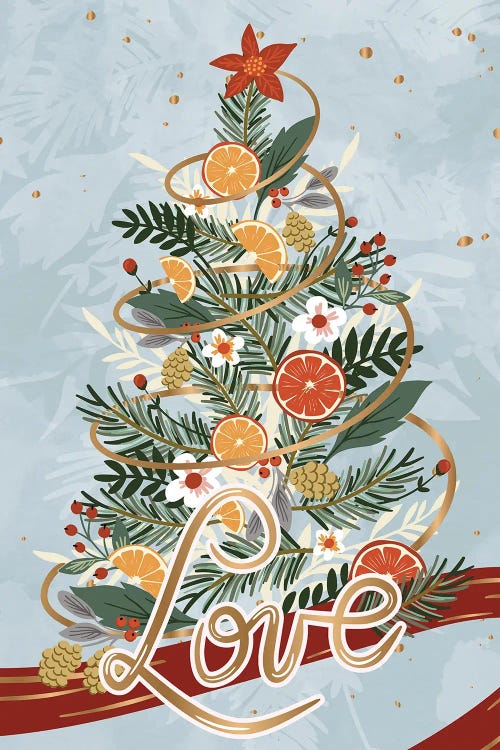 Sweet Christmas by Andrea Jasid wall art