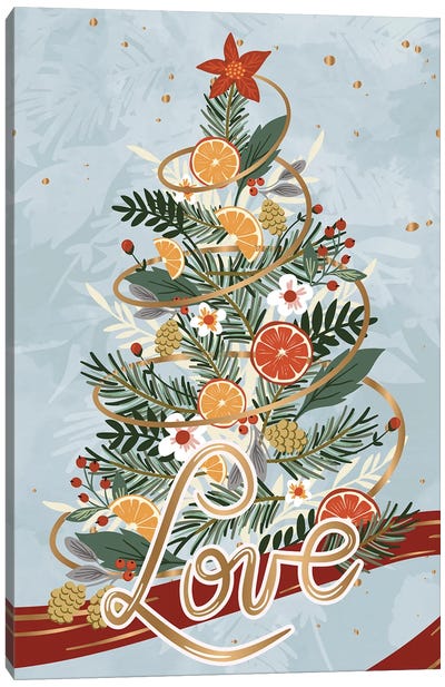 Sweet Christmas Canvas Art Print