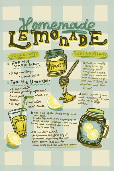 Pink Light Studio: Homemade Lemonade by Andrea Jasid