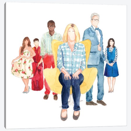 The Good Place Canvas Print #AJF12} by AJ Filopoulos Canvas Art