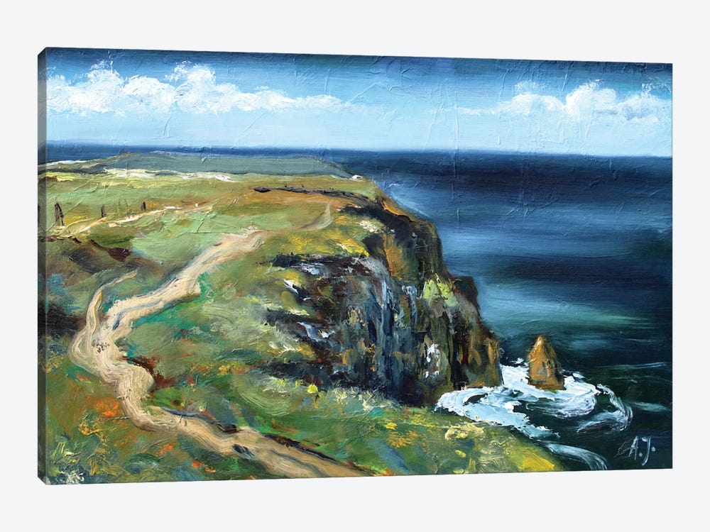 Ireland, Cliffs Of Moher by Alexandra Jagoda 1-piece Canvas Wall Art