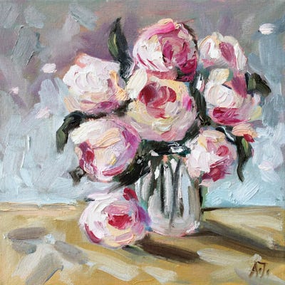 Rose Bush by Alexandra Jagoda metal wall art