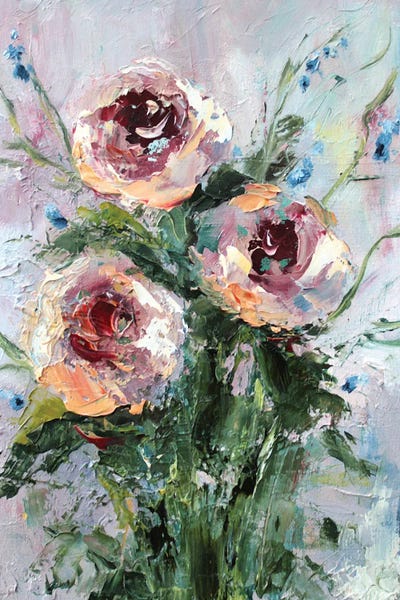 Alexandra Jagoda: Pink Roses by Alexandra Jagoda