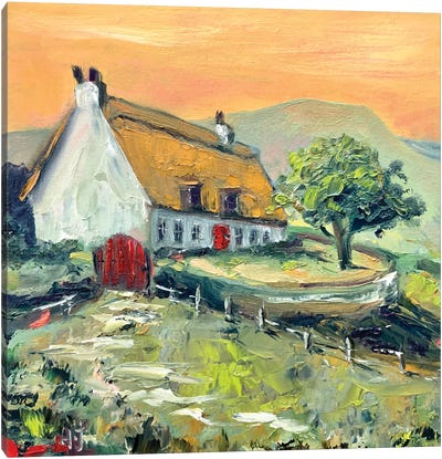 Cottage Canvas Art Print - Alexandra Jagoda
