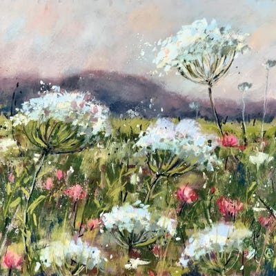 Summer Herbs by Alexandra Jagoda metal wall art