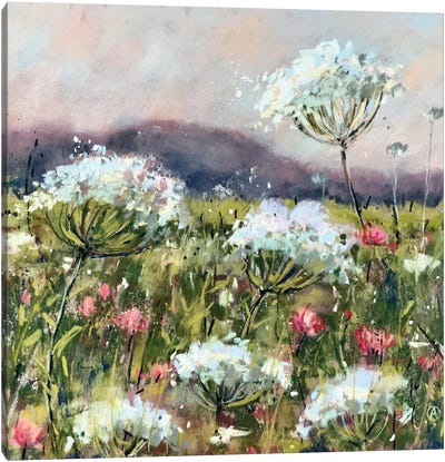 Summer Herbs Canvas Art Print - Alexandra Jagoda