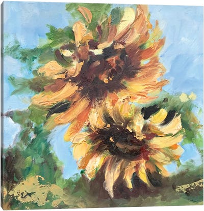 Sunflowers Canvas Art Print - Alexandra Jagoda