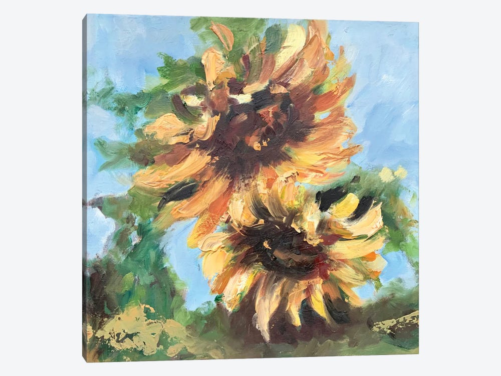 Sunflowers by Alexandra Jagoda 1-piece Canvas Wall Art