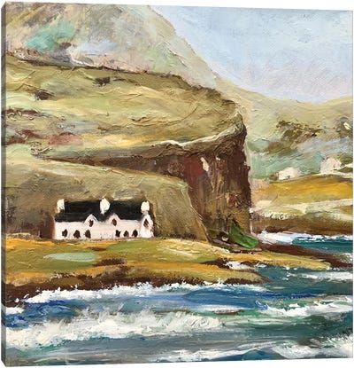 Irish Coast Canvas Art Print - Alexandra Jagoda