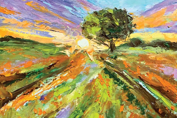 Alexandra Jagoda: Orange Sunset by Alexandra Jagoda