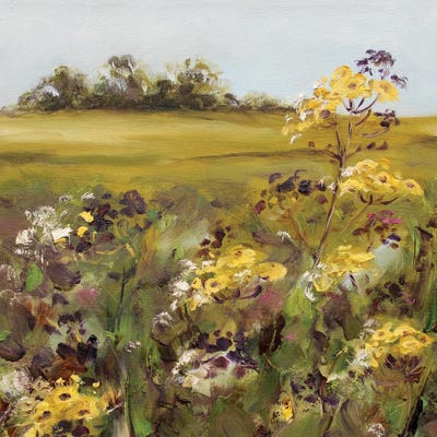 In The Meadow by Alexandra Jagoda metal wall art