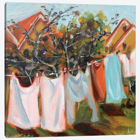 In My Garden Canvas Print #AJG21} by Alexandra Jagoda Canvas Art