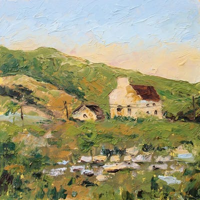 Ireland by Alexandra Jagoda metal wall art