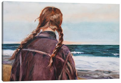 Look Beyond The Horizon Canvas Art Print - Alexandra Jagoda