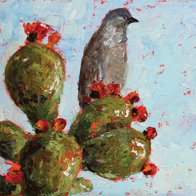 Finch by Alexandra Jagoda metal wall art