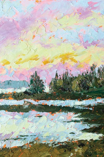 Pops Of Pink: Purple Sunrise by Alexandra Jagoda