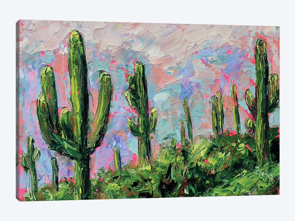 Saguaro by Alexandra Jagoda 1-piece Canvas Wall Art