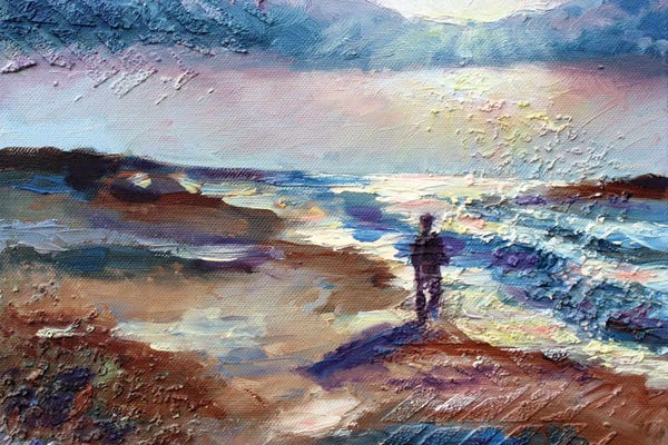 Alexandra Jagoda: Sunset Big Sur by Alexandra Jagoda