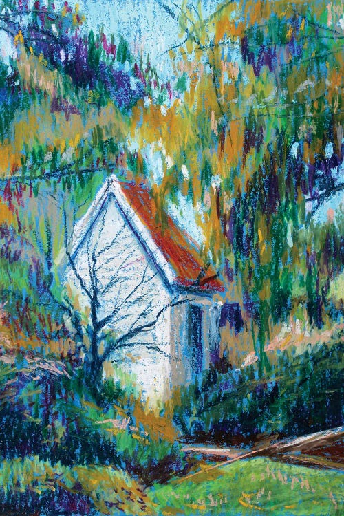Blue Forest by Alexandra Jagoda wall art