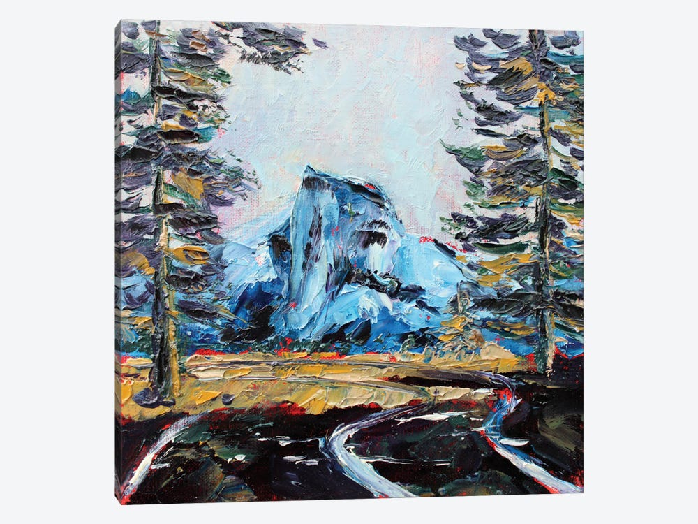 Yosemite Mountain by Alexandra Jagoda 1-piece Canvas Print