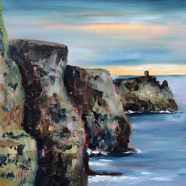 Alexandra Jagoda: Irish Coastline by Alexandra Jagoda