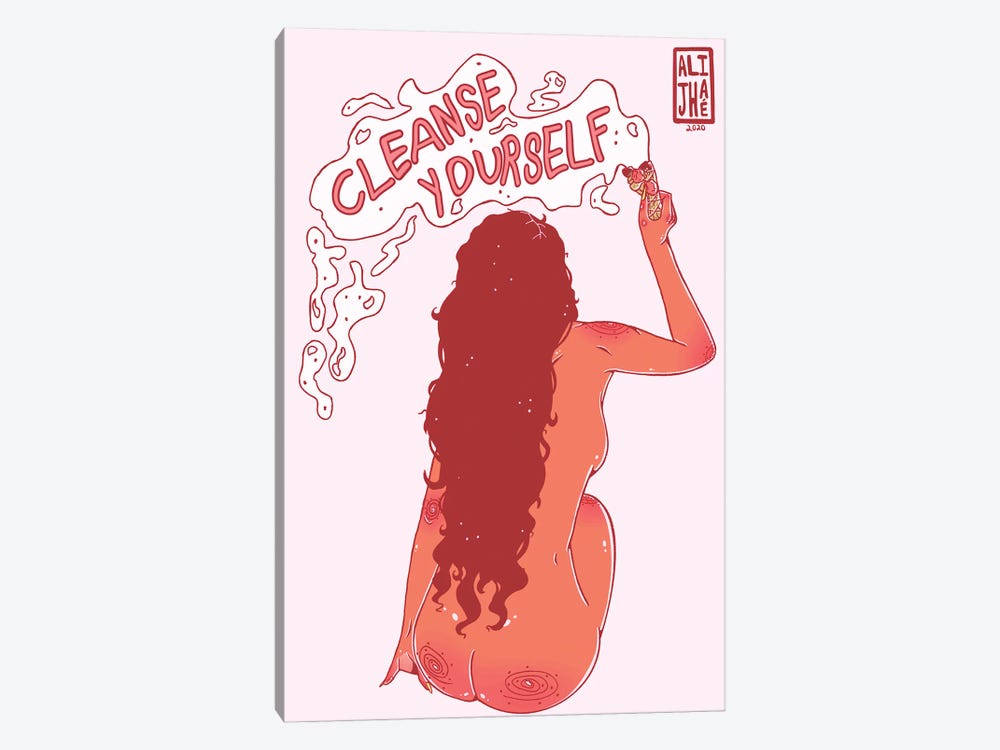 Cleanse Yourself by Alijhae West 1-piece Art Print