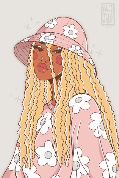 Women's Tops: Flower Girl by Alijhae West