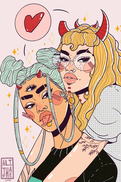 Pride Month by Alijhae West wall art
