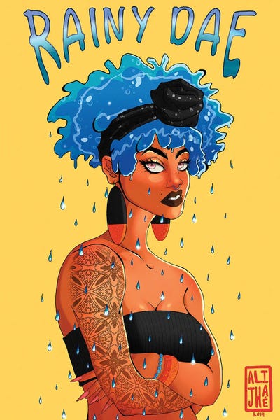 Women's Tops: Rainy Dae by Alijhae West