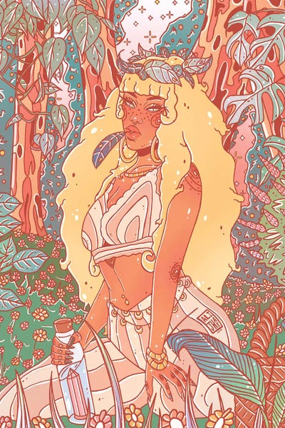 Alijhae West: Green Gal by Alijhae West