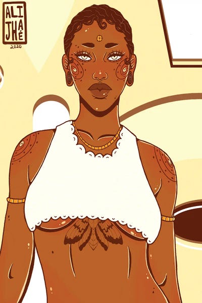 Lingerie: Brown Sugar by Alijhae West