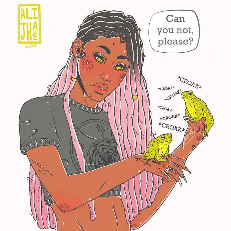 Can You Not by Alijhae West wall art