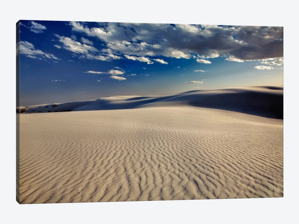 Rippled Dunes, White Sands National Monument, Tularosa Basin, New Mexico, USA by Adam Jones 1-piece Canvas Artwork