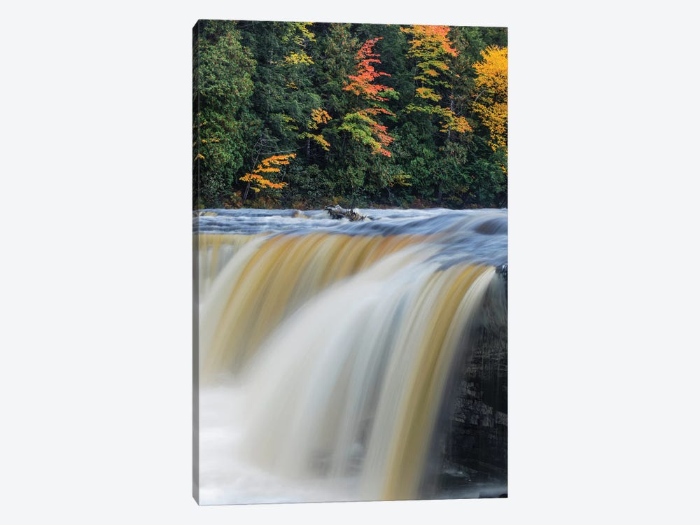 Tahquamenon Falls, Tahquamenon Falls State Park, Whitefish, Michigan II by Adam Jones 1-piece Canvas Art Print