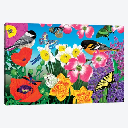 Spring Supreme Canvas Print #AJP51} by Ann Jasperson Canvas Art