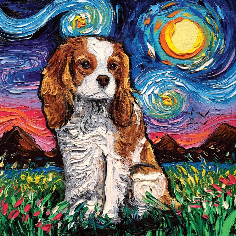 Cavalier King Charles Spaniel Night II