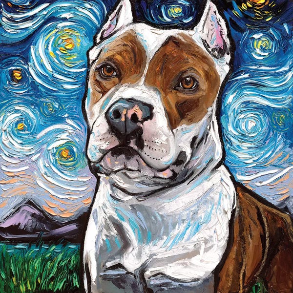 Pupsterpieces: Pitbull Night II by Aja Trier