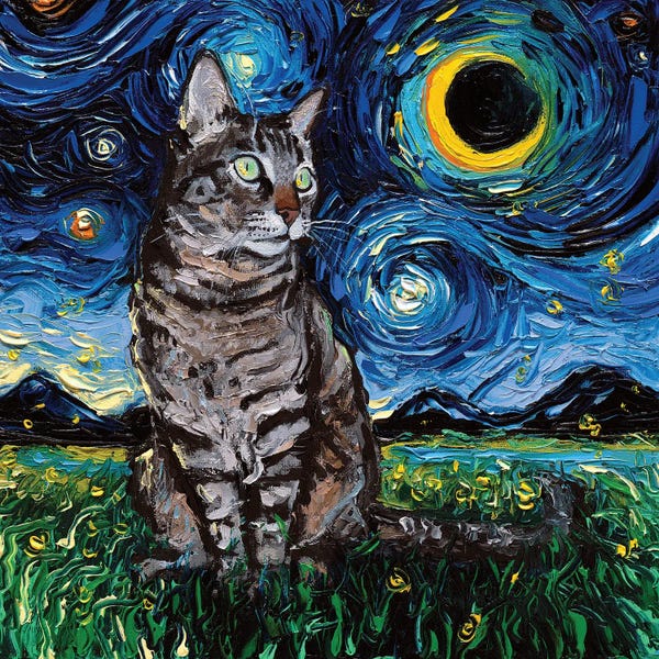 Cats: Tiger Cat Night by Aja Trier