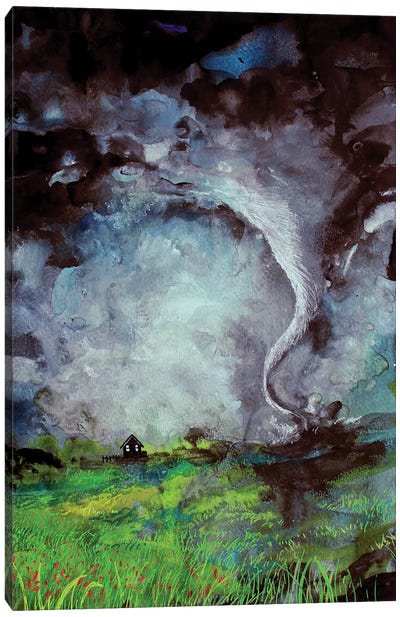 Stormscape IV Canvas Art Print - The Perfect Storm