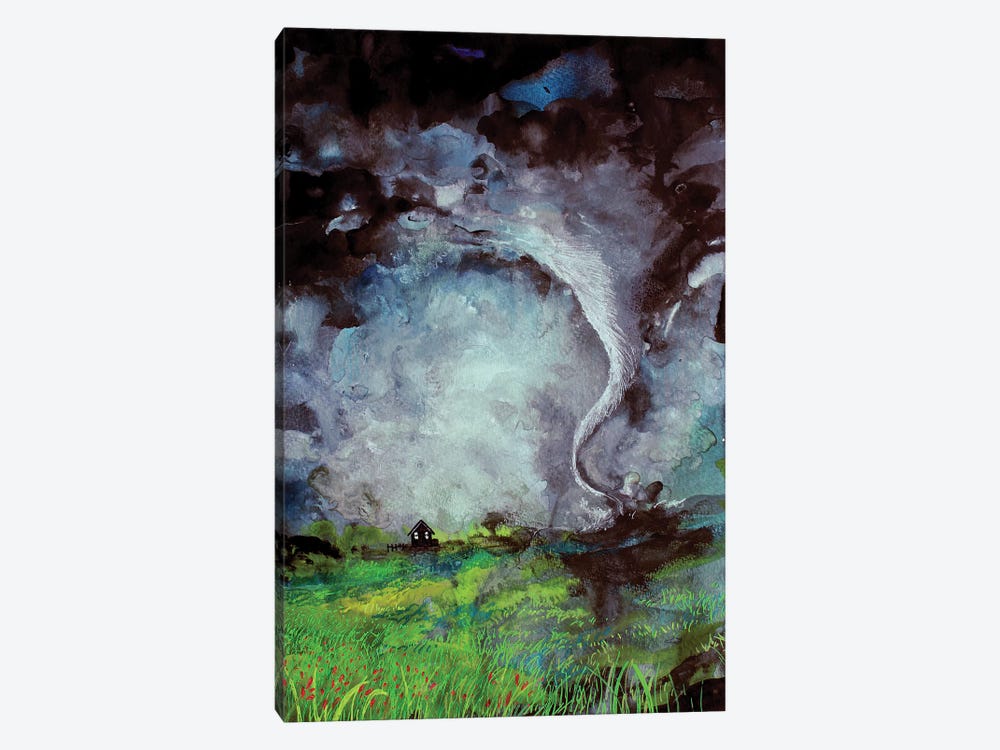 Stormscape IV by Aja Trier 1-piece Canvas Artwork