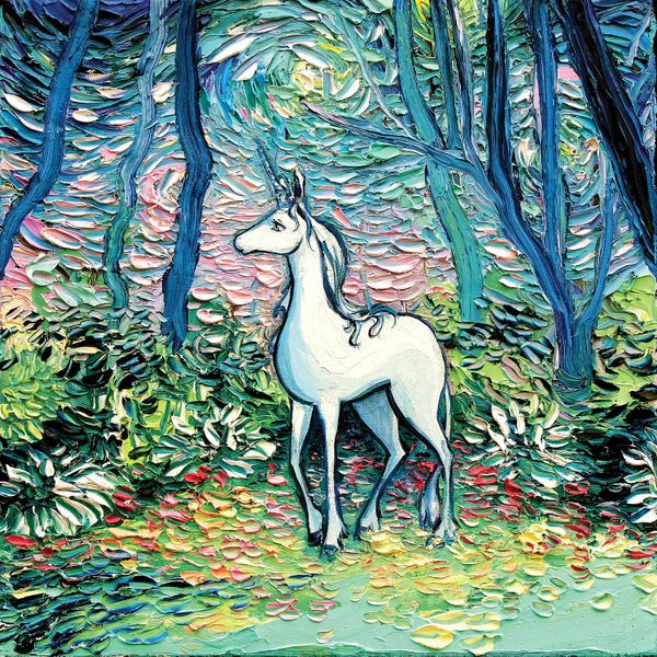 Kids Fantasy Art: In The Shadow Of The Forest by Aja Trier