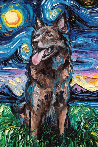 All Things Van Gogh: Shepherd Night by Aja Trier