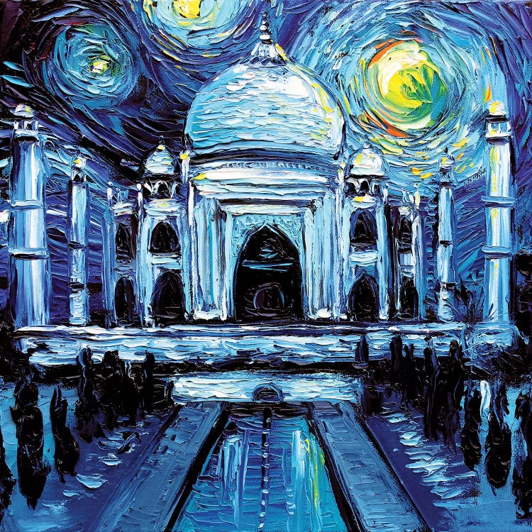 Van Gogh Never Saw Taj Mahal